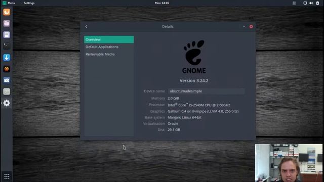 Manjaro 17.0.2 Gnome смотреть онлайн