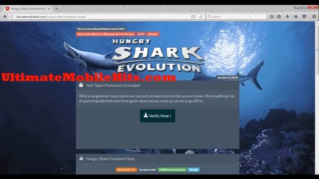 Hungry Shark Evolution Hack - Hungry Shark Evolution Free Gems and Coins 2017 - Android and iOS смотреть онлайн