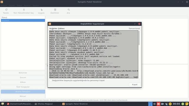 19 -Pardus Dersleri- synaptic paket yöneticisi ile program yükleme смотреть онлайн