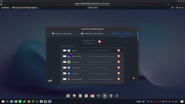 BigLinux com Gnome смотреть онлайн