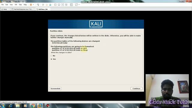 How to Install Kali linux in VM ware 15 Workstation Step By Step смотреть онлайн