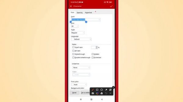 How to Insert Link in the Text in Office TextMaker App