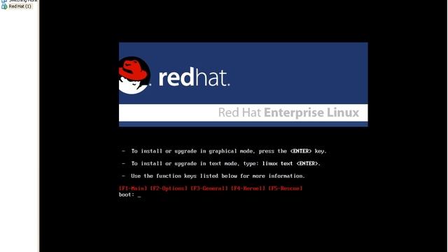 Installing Red Hat over VmWare - part 1 смотреть онлайн