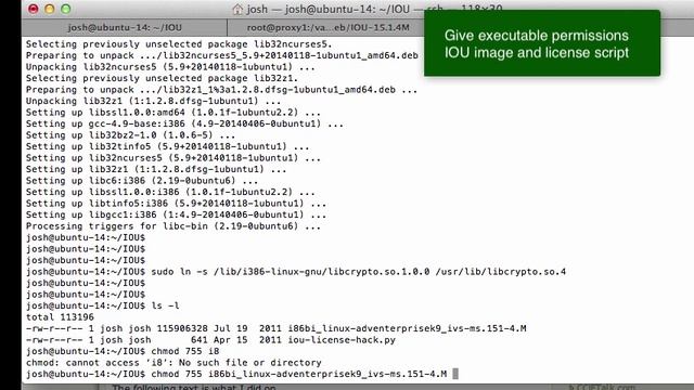 IOU-Ubuntu Install on 14.04 64-bit смотреть онлайн