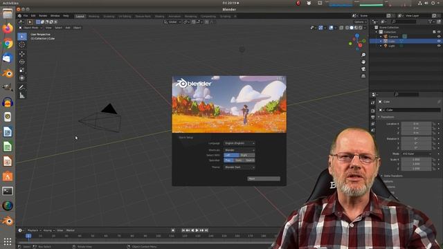 002 DA3D Installing Blender 2.9 смотреть онлайн