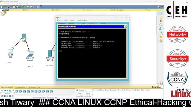 How to Use Cisco Packet Tracer Software #packettracer #ciscopackettracer #ccna смотреть онлайн