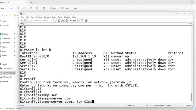77- CCNA 200-301 | SNMP Server смотреть онлайн