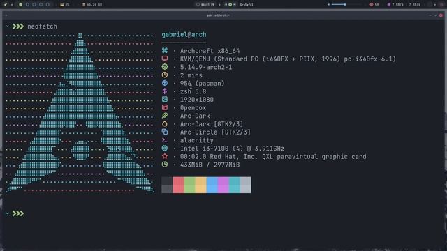ARCHCRAFT - Uma arch-based distro totalmente personalizada com Openbox e BSPWM смотреть онлайн