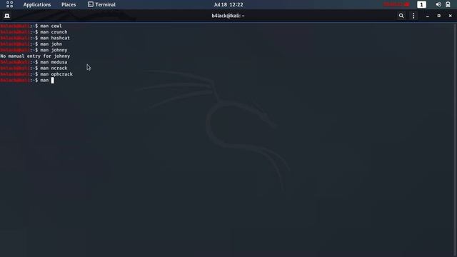 kali linux password attacks смотреть онлайн