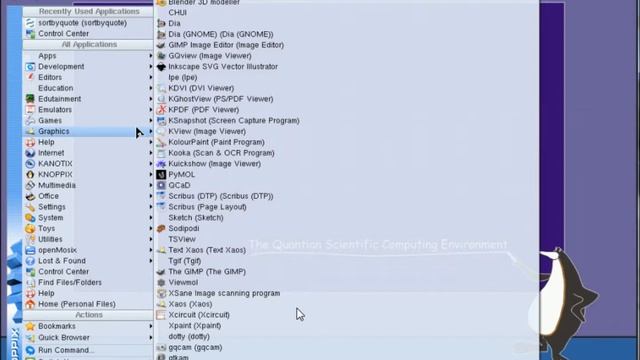 Quantian 0.7.9.2 Presentation (Knoppix Based Distribution ) смотреть онлайн