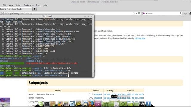 Downloading & Installing Apache Felix in Linux Mint смотреть онлайн
