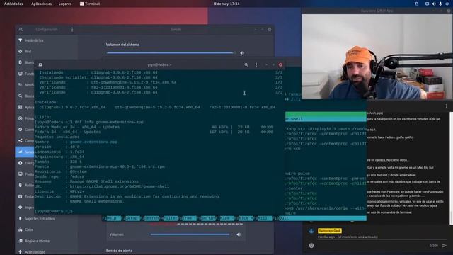 DIRECTO (8-Mayo-2021) Sabadaba. Probando Fedora 34 Gnome en mi SlimBook ONE смотреть онлайн