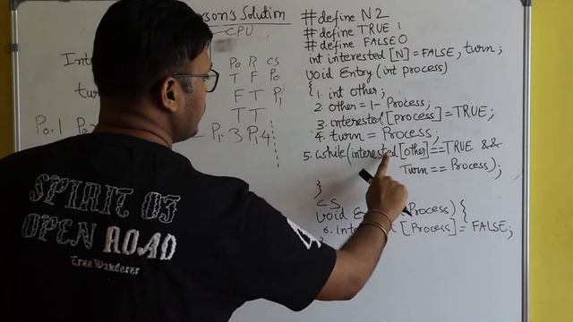 Peterson's Algorithm - 2 Process solution - Explained // Process Synchronization // OS // CS - GATE смотреть онлайн