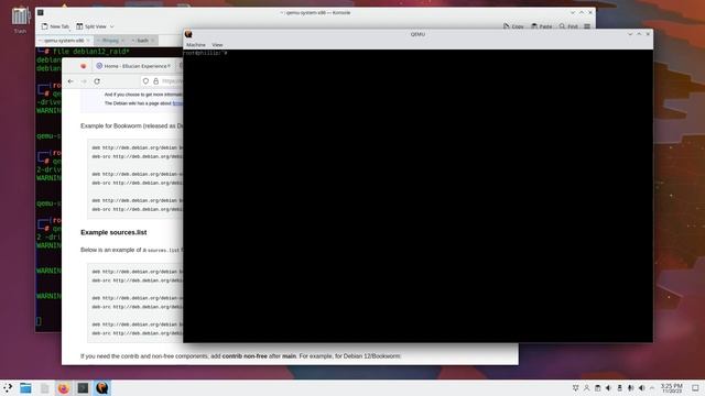 Debian 12 + Raid0 смотреть онлайн