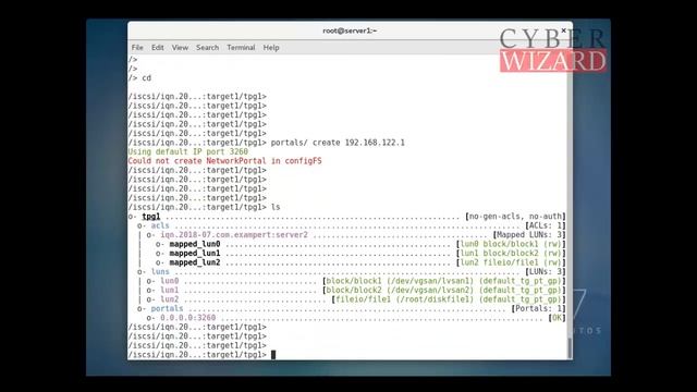 How to fix: Could not create network Portal in configFS in linux смотреть онлайн