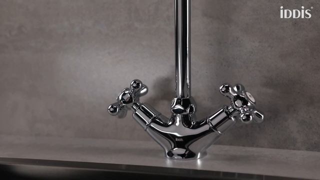Смеситель для кухни IDDIS Jeals 59000T4C+W04. смотреть онлайн