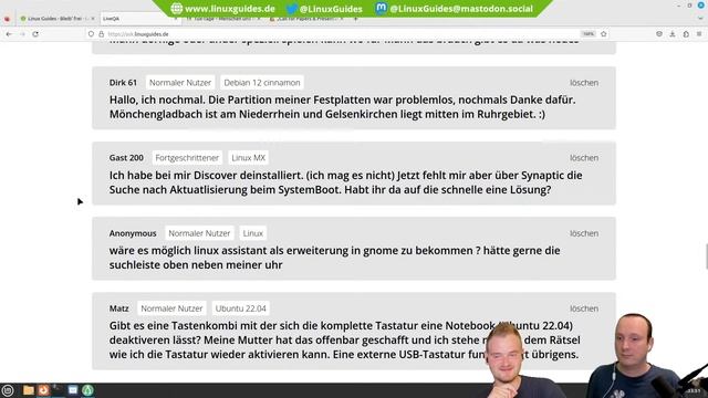 Linux Q&A - Hauke und Jean beantworten Eure Fragen! - Live смотреть онлайн