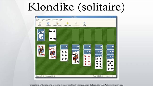 Klondike (solitaire) смотреть онлайн