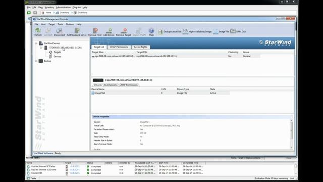 Starwind: software iSCSI target mount смотреть онлайн