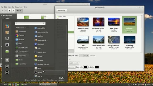 Linux Mint 17.1 Rebecca First Run смотреть онлайн