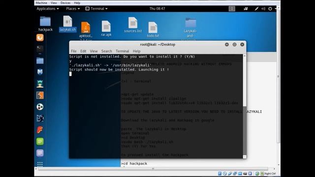 how to embed payload in original apk file using kali linux смотреть онлайн