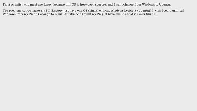 Ubuntu: Install Ubuntu Single Boot (Without Windows) смотреть онлайн