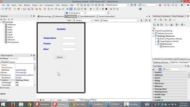 Tutorial Cliente Servidor DataSnap смотреть онлайн
