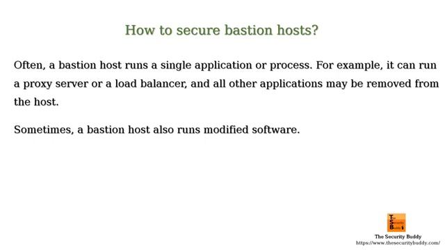 What is a bastion host? смотреть онлайн