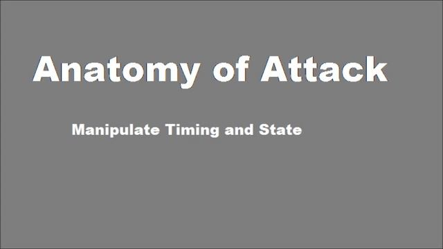 Leveraging Time of Check and Time of Use смотреть онлайн
