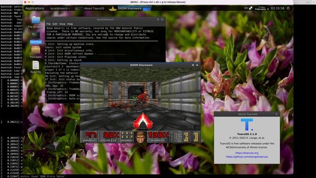 ToaruOS 2.1 AArch64 on M1 HVF смотреть онлайн