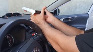 Установка магнитолы TEYES на TOYOTA RAV 4 (5) 2018-2020