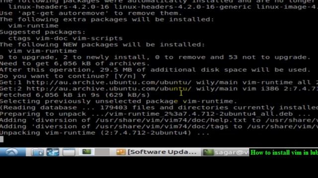 How to install vim in lubuntu смотреть онлайн