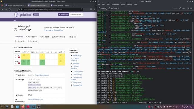 How to install kdenlive on Gentoo Linux смотреть онлайн