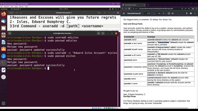 Tagalog - Ubuntu Linux User Management 1 of 3 | System Administrator смотреть онлайн