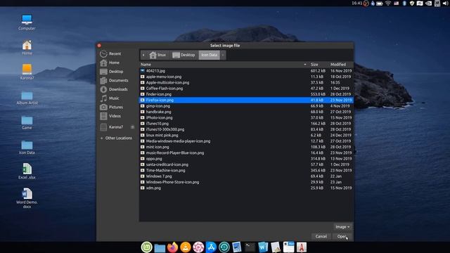 How to change Linux Mint 19.3 icon and menu logo icon смотреть онлайн