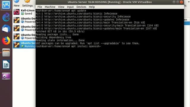 20190322 LINUX instalasi ssh server смотреть онлайн