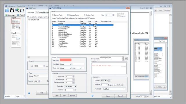 PDFCool Studio - How to Add Text on PDF Page смотреть онлайн