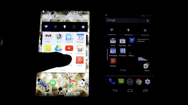 Nexus 5 ART vs Nexus 4 ART смотреть онлайн