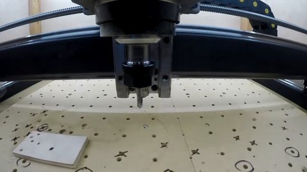 PrintNC Manual Tool Change Tool Length Offset using LinuxCNC (5x speed)