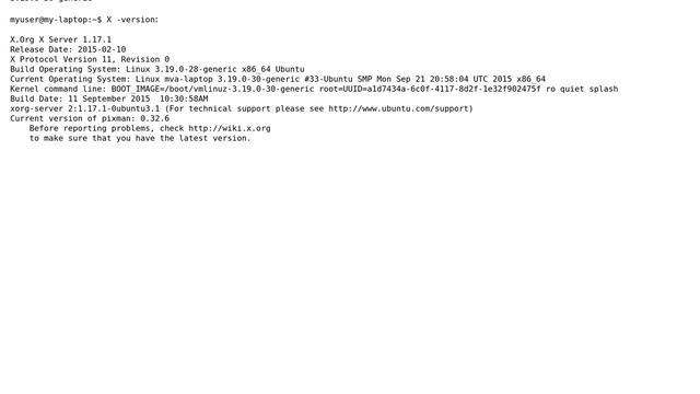 Ubuntu: Could not set the configuration for crtc 64 (15.04) смотреть онлайн