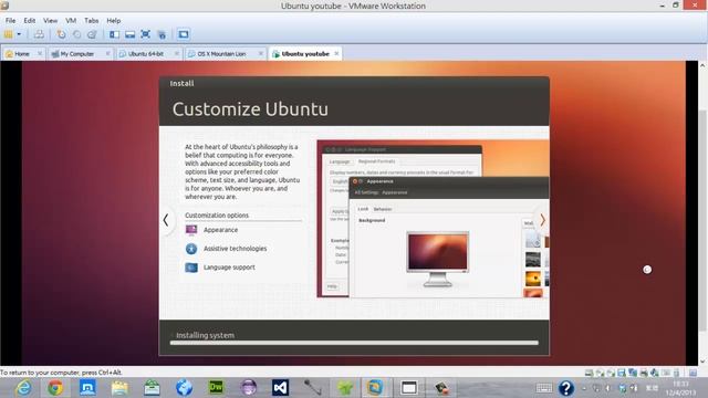 Install Ubuntu on VMware Workstation смотреть онлайн