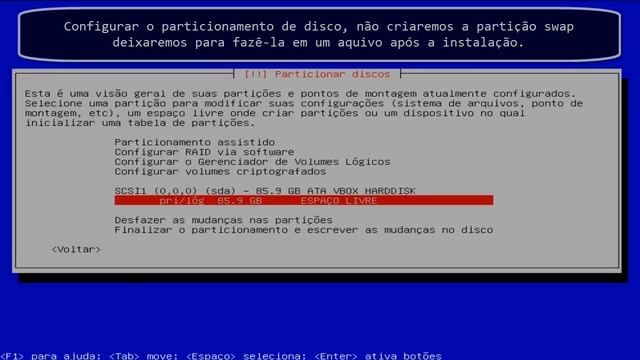 Instalação GNU/Linux Debian 6.0 codinome (squeeze) amd64 смотреть онлайн