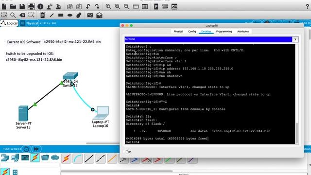 Cisco Switch IOS upgrade смотреть онлайн
