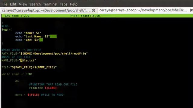 Bash - Read File смотреть онлайн