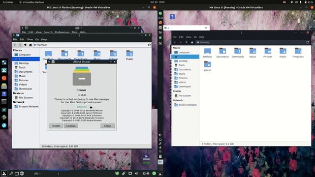 MX Linux (Fluxbox) vs MX Linux (XFCE) смотреть онлайн