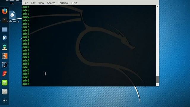 generate password for bruteforce attack using crunch смотреть онлайн