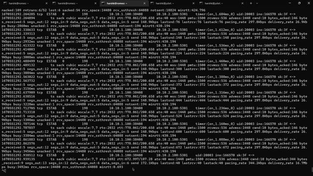 TCP Reno vs TCP CUBIC смотреть онлайн