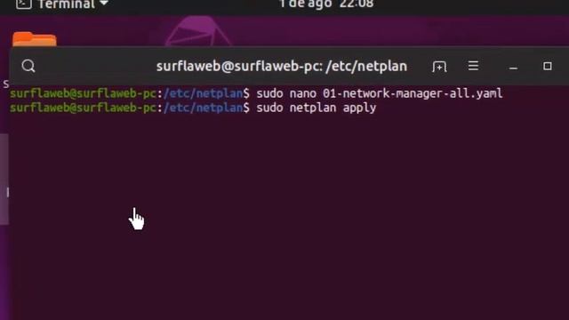 como configurar dirección ip en ubuntu 19.04 смотреть онлайн