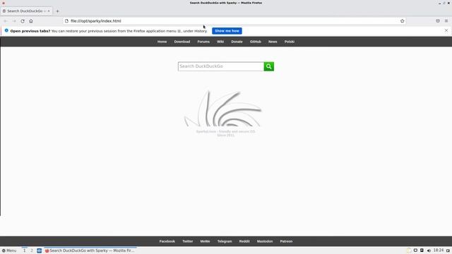 SparkyLinux 2022.10 • Quick walk-through • os.watch смотреть онлайн
